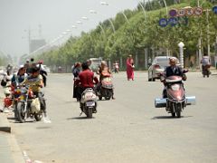 11 Traffic In Yarkand As We Start The Drive To Karghilik Yecheng